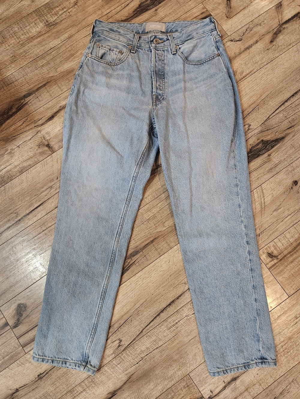 Everlane The Curvy 90s Cheeky Straight Jean Size 28 Denim Blue